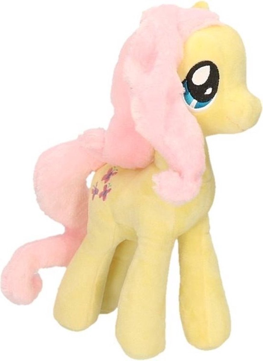 Fluttershy - My Little Pony Pluche Knuffel XL 50 cm | My Little Pony Plush Toy | My Little Pony knuffel voor kinderen | Speelgoed voor kinderen | Applejack, Pinkie Pie, Rainbow Dash, Rarity, Fluttershy, Twilight Spar